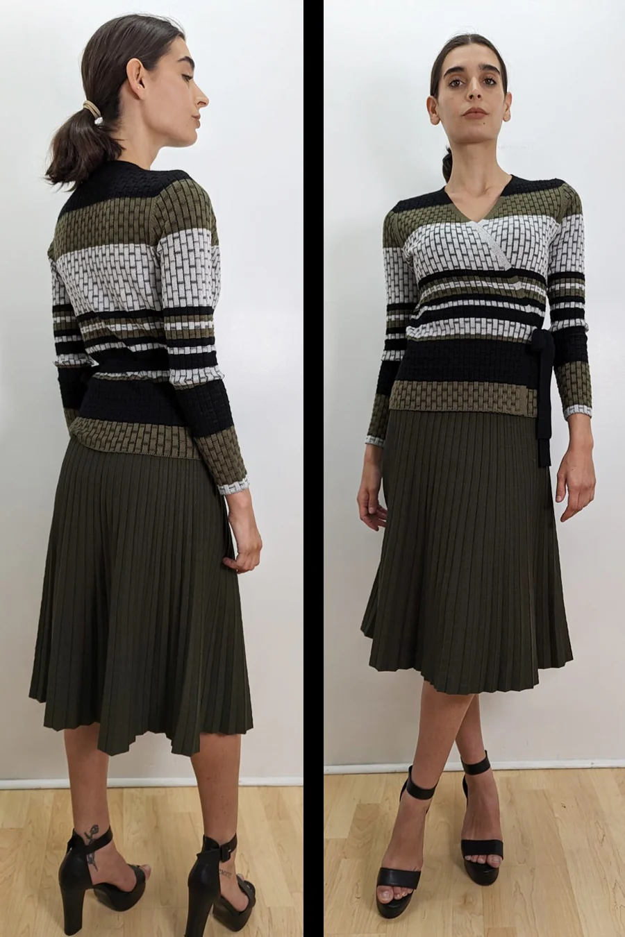 LS62095 SWEATER (PLUM, GRN) - Image 2