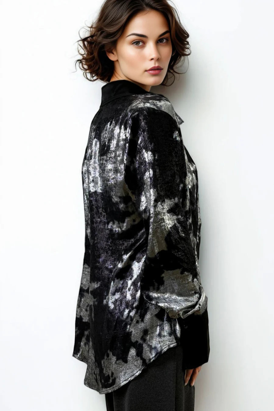 A94012 BUTTON DOWN TOP - Image 3