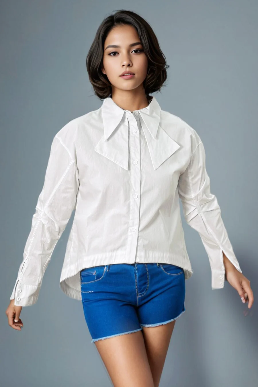 A94040 BUTTON DOWN TOP