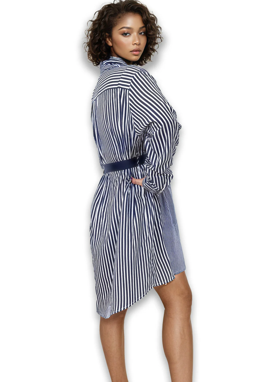 A94095 STRIPED DRESS / TOP (XXL,ONLY) - Image 2