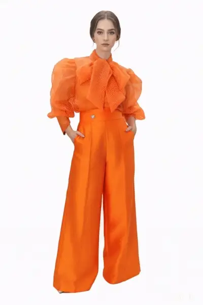 B1079 WIDE LEG PALAZZO PANTS (ORG)