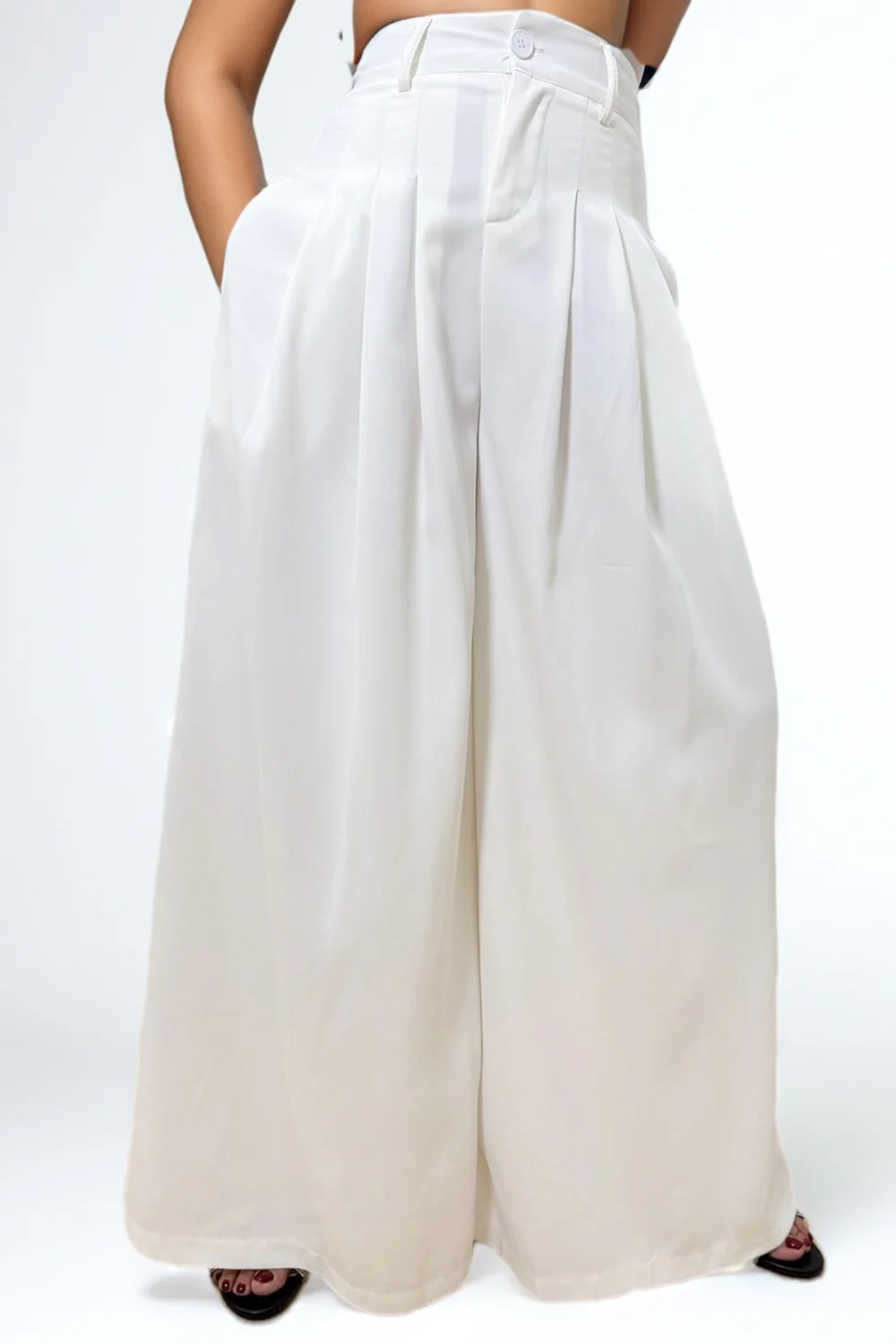 CH0096 RELAXED PALAZZO PANTS