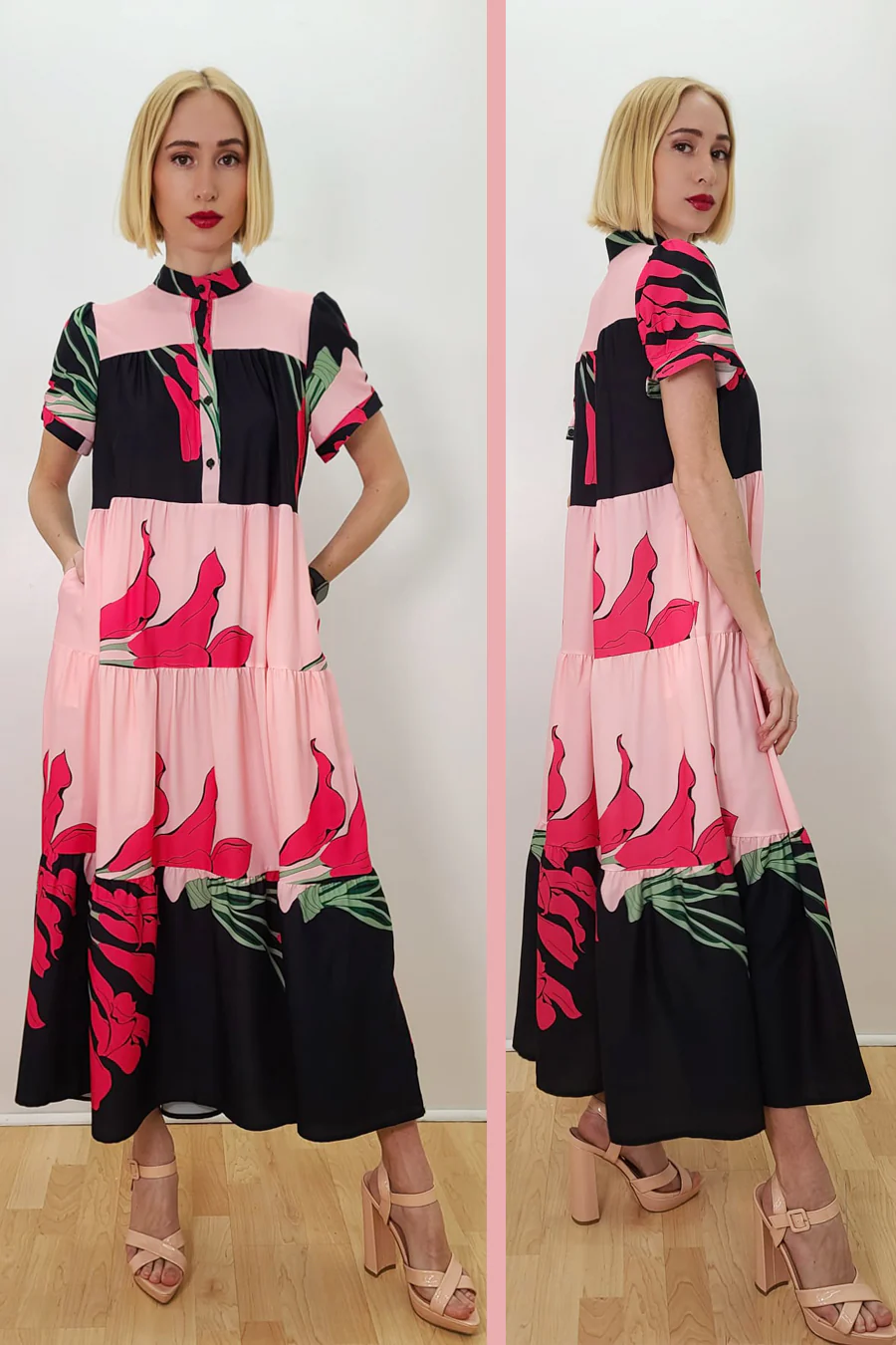 T1808A DRESS (M, XXL)