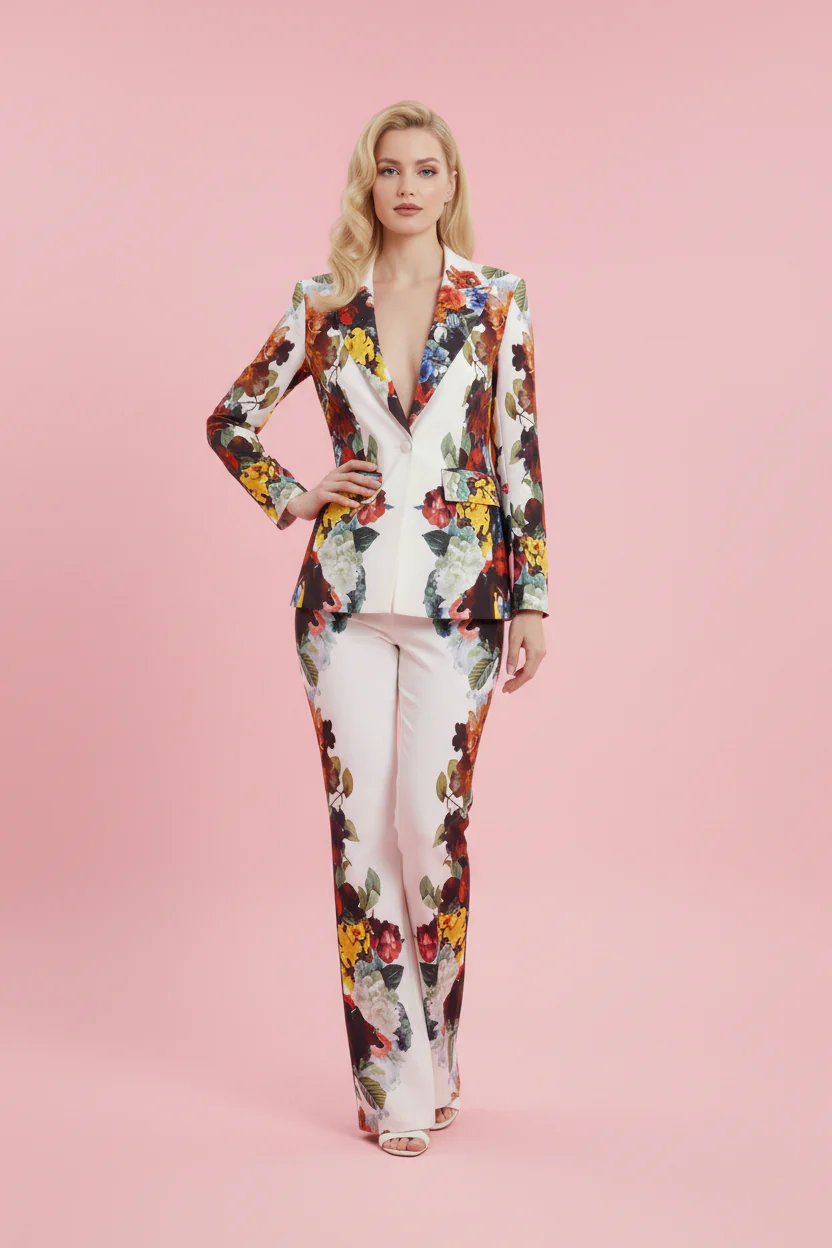 GF1520AB  JACKET / PANT SET( S.M ONLY )