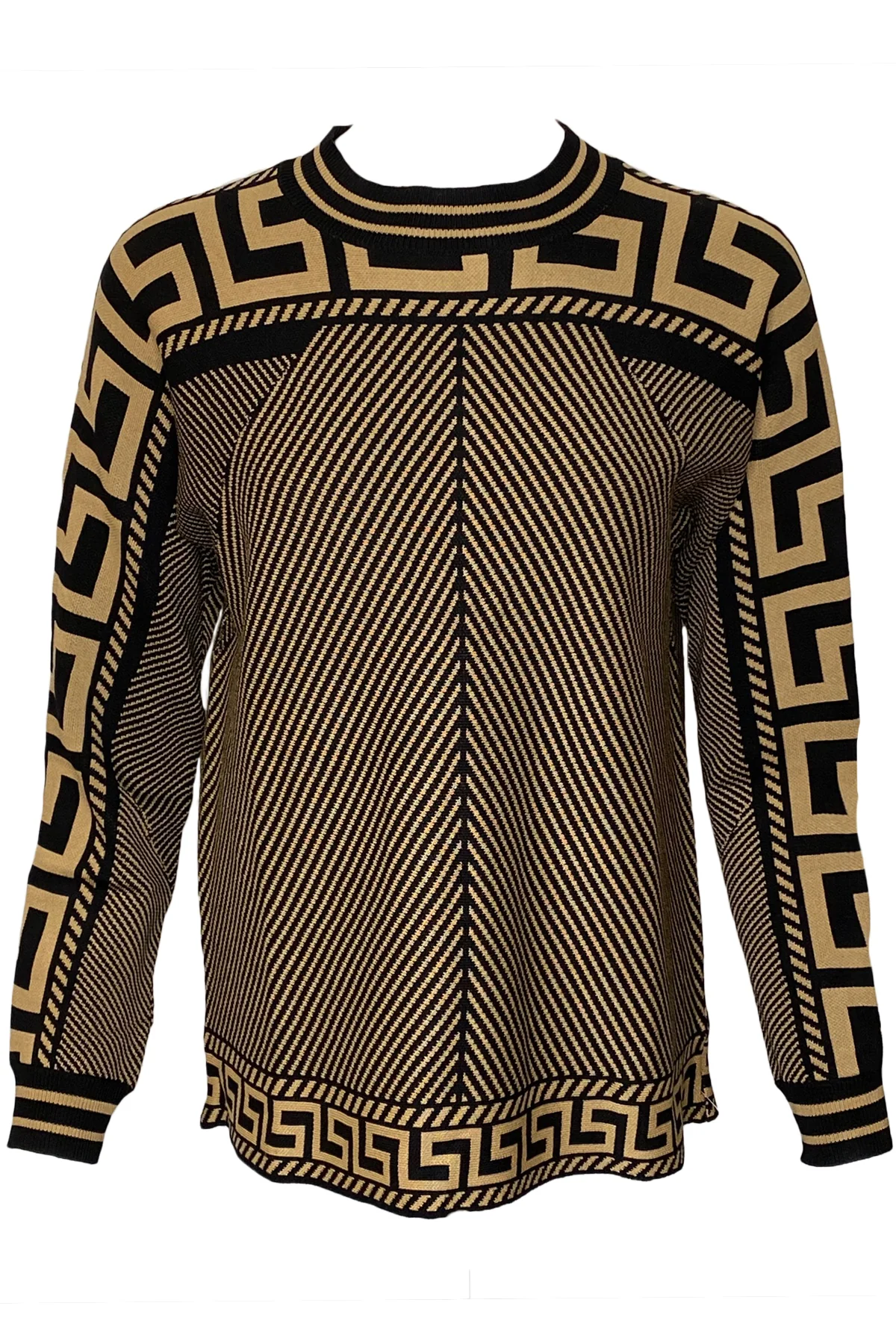 LS61005 SWEATER (COFFEE, GRAY, RUST) - Image 2