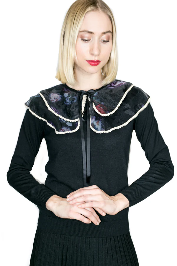 SK1033 SAILOR SHAWL TOP