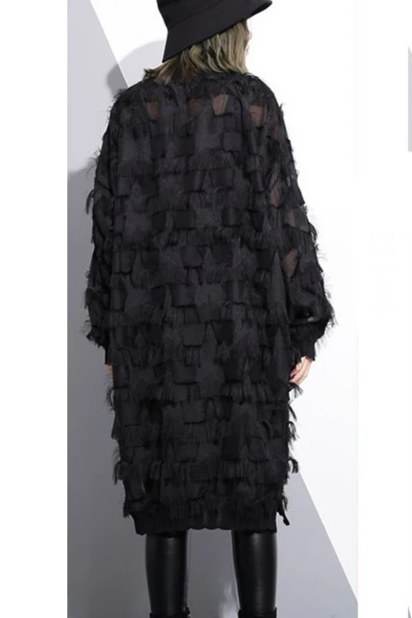 T1622 DRESS (RED, BLK, WHT) - Image 4