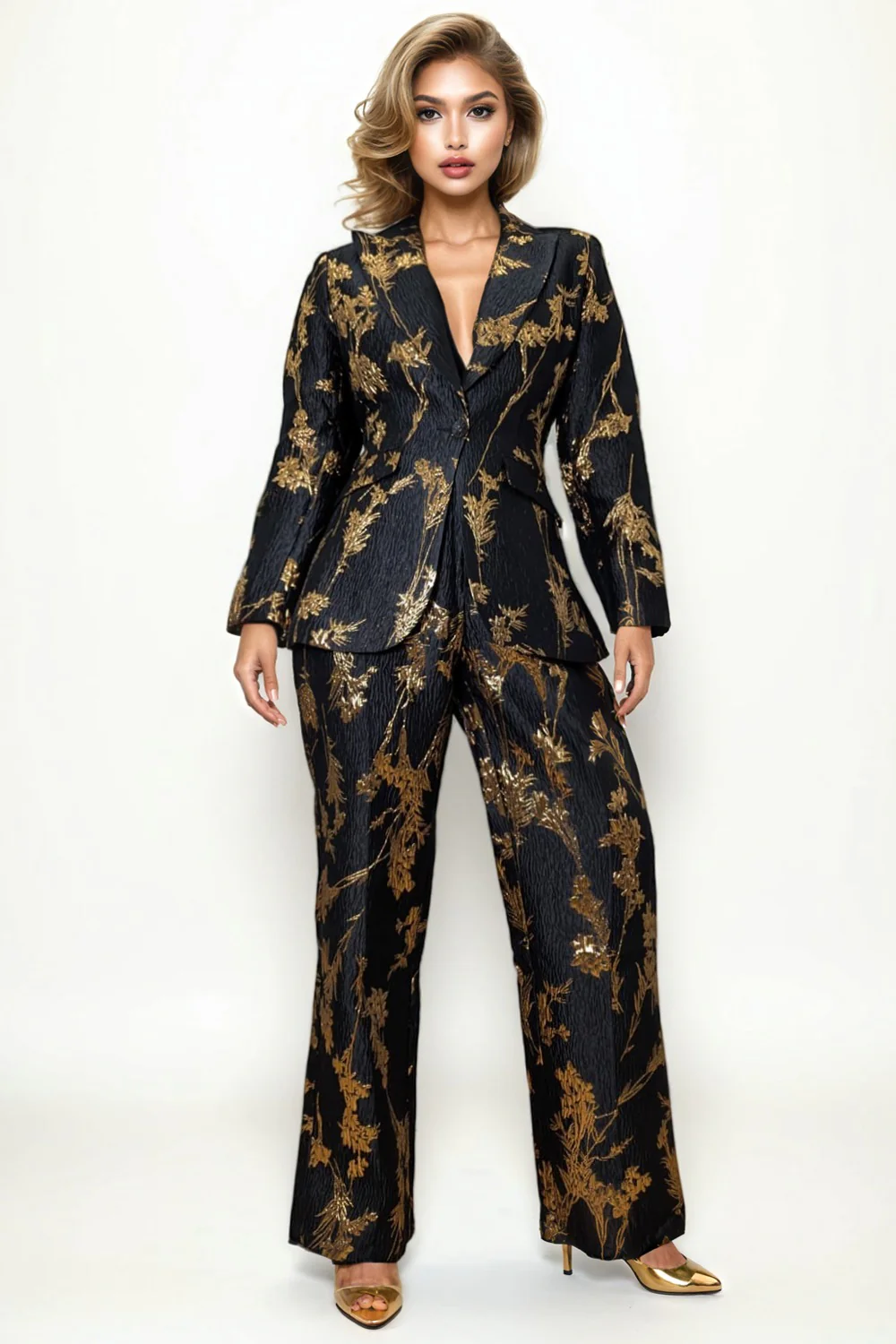 T2582A BROCADE BEAUTY JACKET