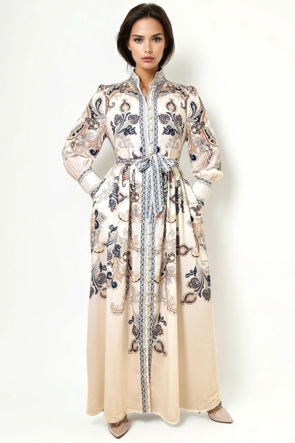 VX2021 STAND COLOR MAXI DRESS (XL, XXL) - Image 2
