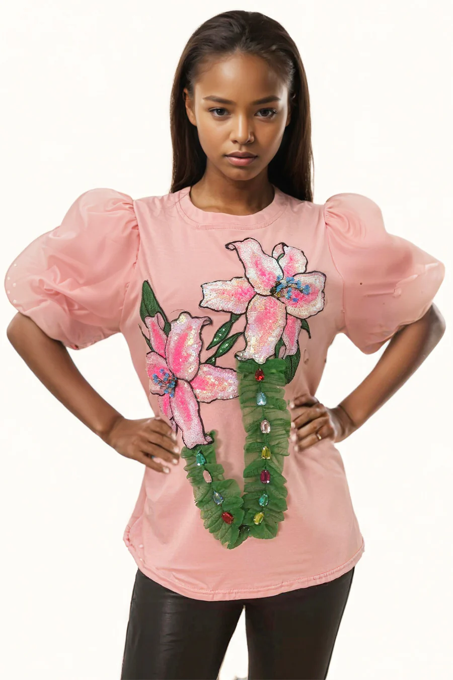 S3013 TOP (WHT, PINK) - Image 2