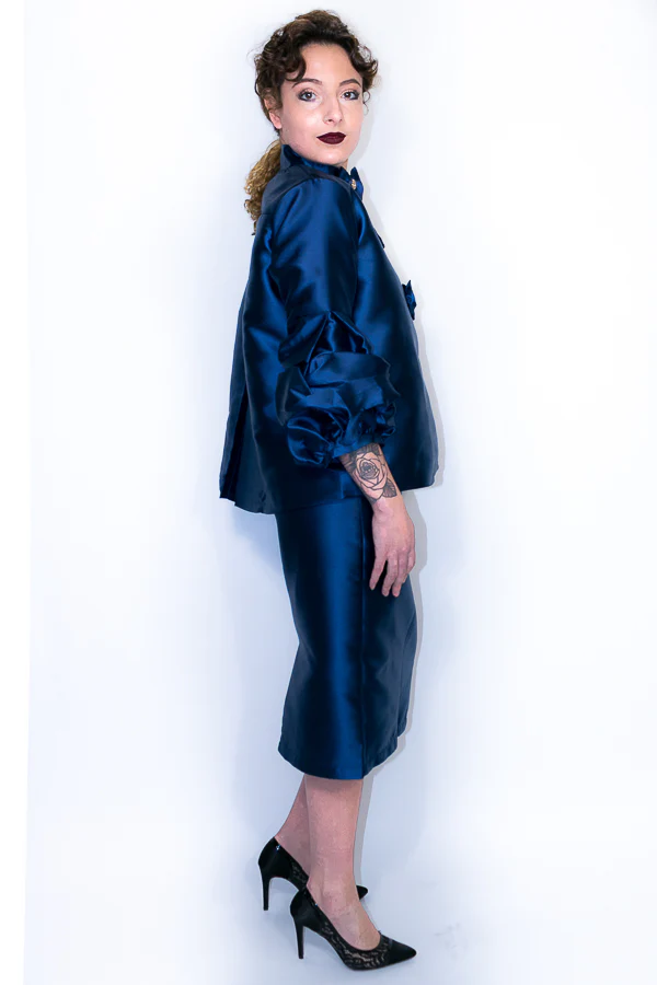 W722 JACKET (BLK, BLUE, RED) - Image 3