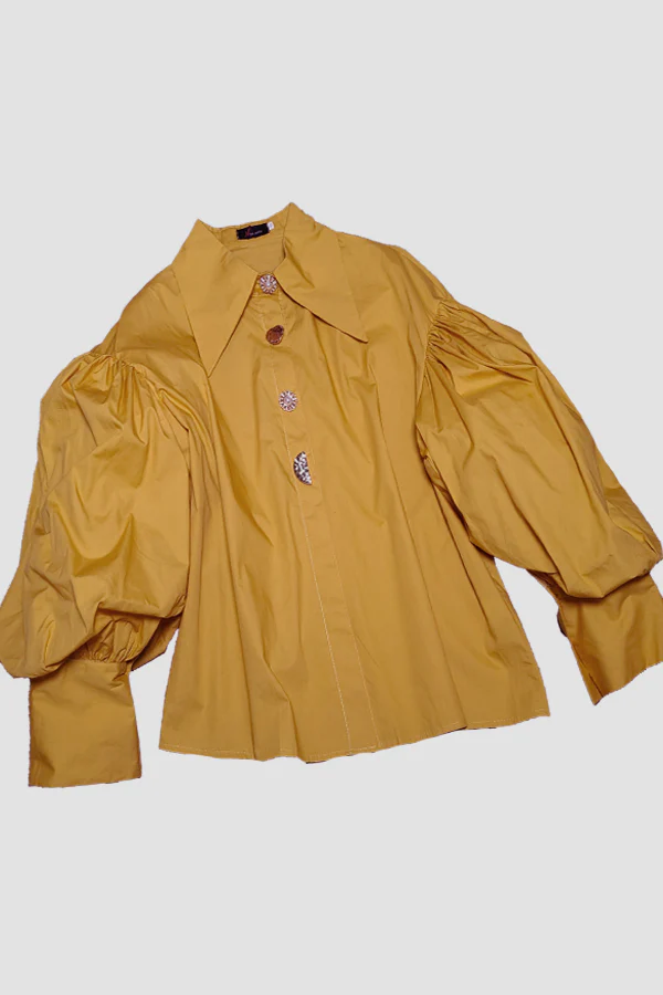 W8250 TOP (GRN, MUSTARD) - Image 2