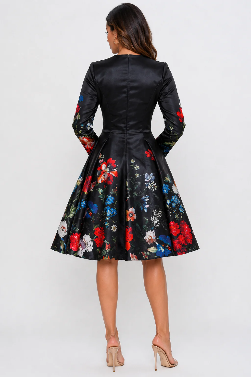 W8896 DOUBLE BREASTED BLAZER DRESS - Image 2