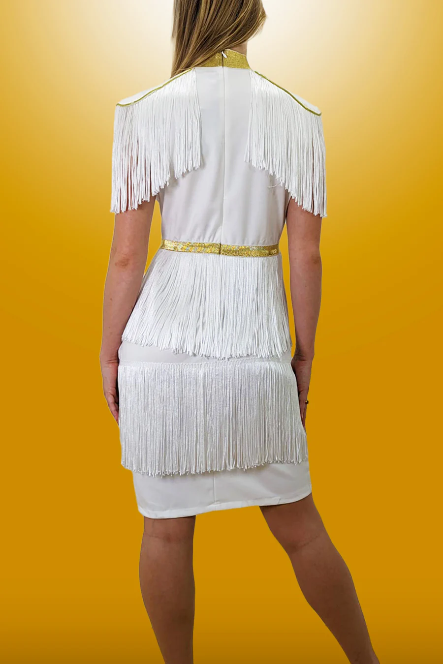 X6933 DRESS (BLK, WHT) - Image 5