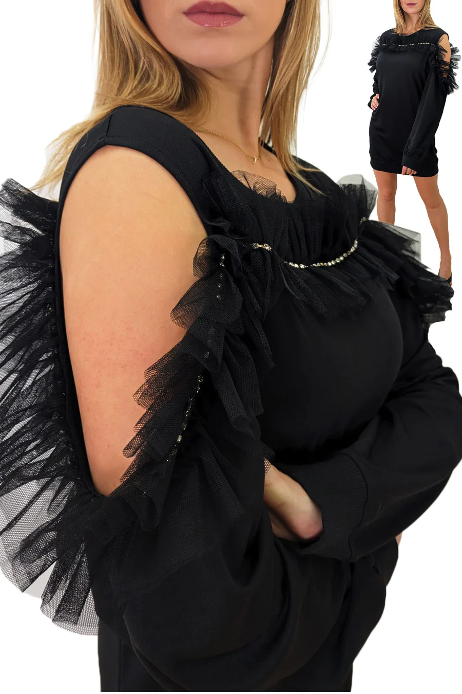 X7241 SHIRT DRESS - Image 3