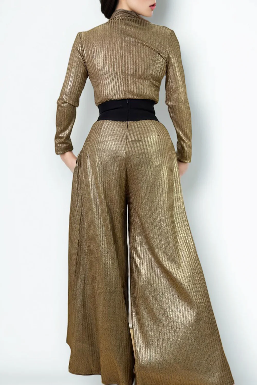 X7839 PALAZZO PANT / TOP SET - Image 4