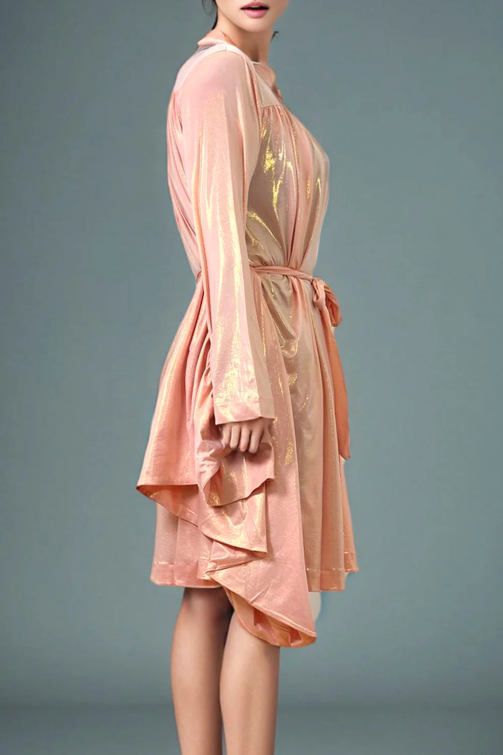 X7860 BATWING MIDI DRESS - Image 3