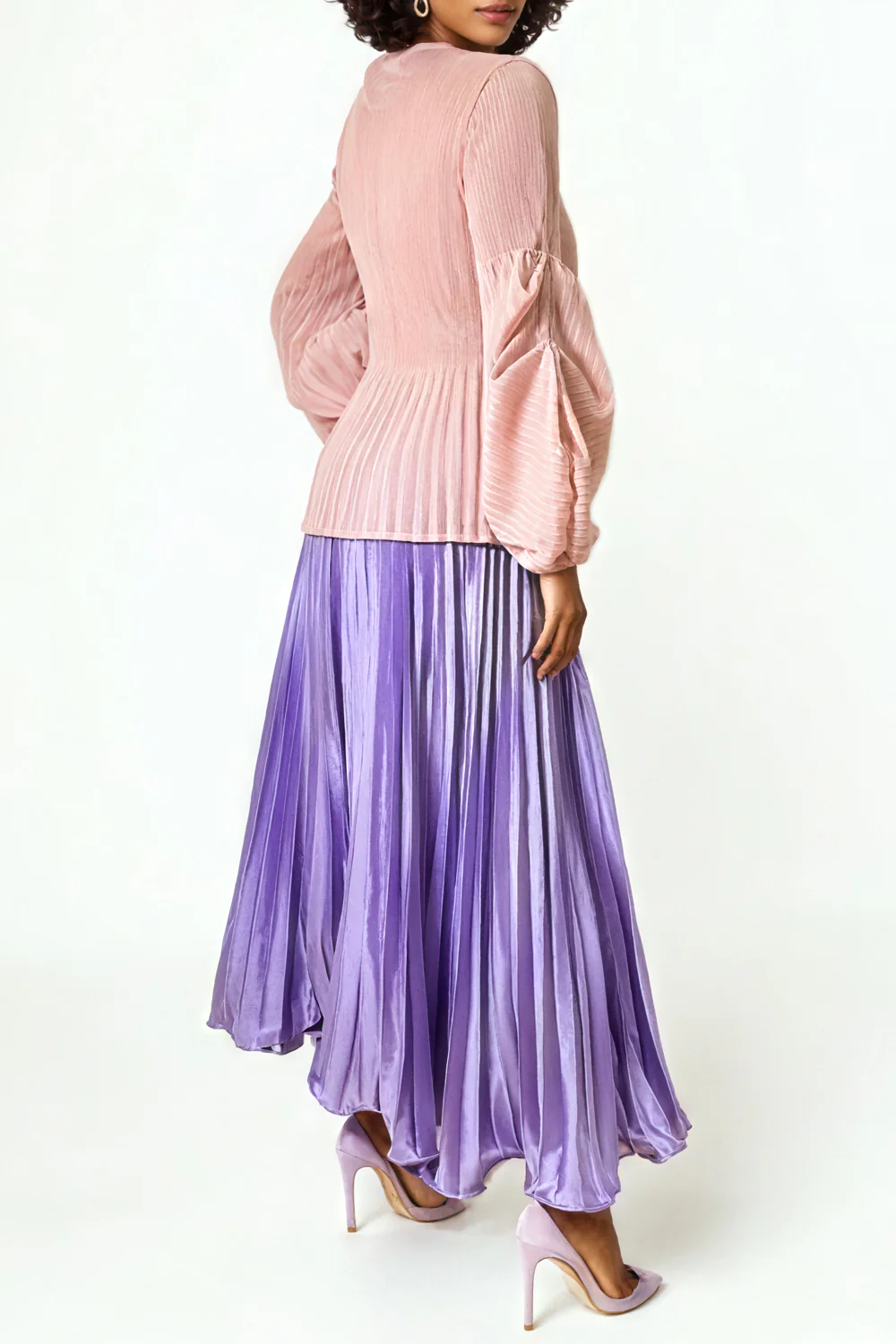 X7867 PLEATED SKIRT - Image 3